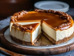 Bake Maple Bourbon Cheesecake