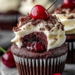 Irresistible Black Forest Cupcakes to Delight You 4 Black Forest Cupcakes