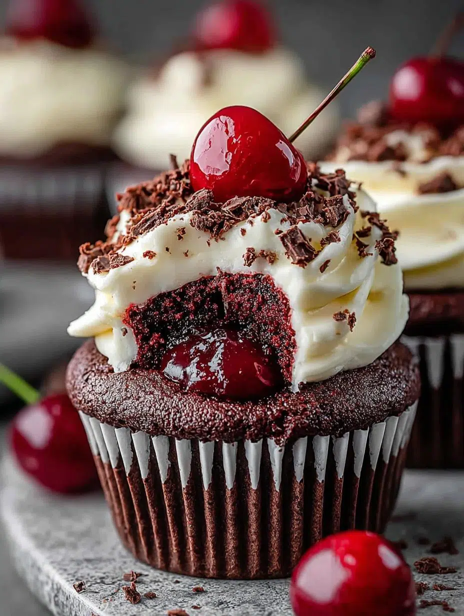 Black Forest Cupcakes