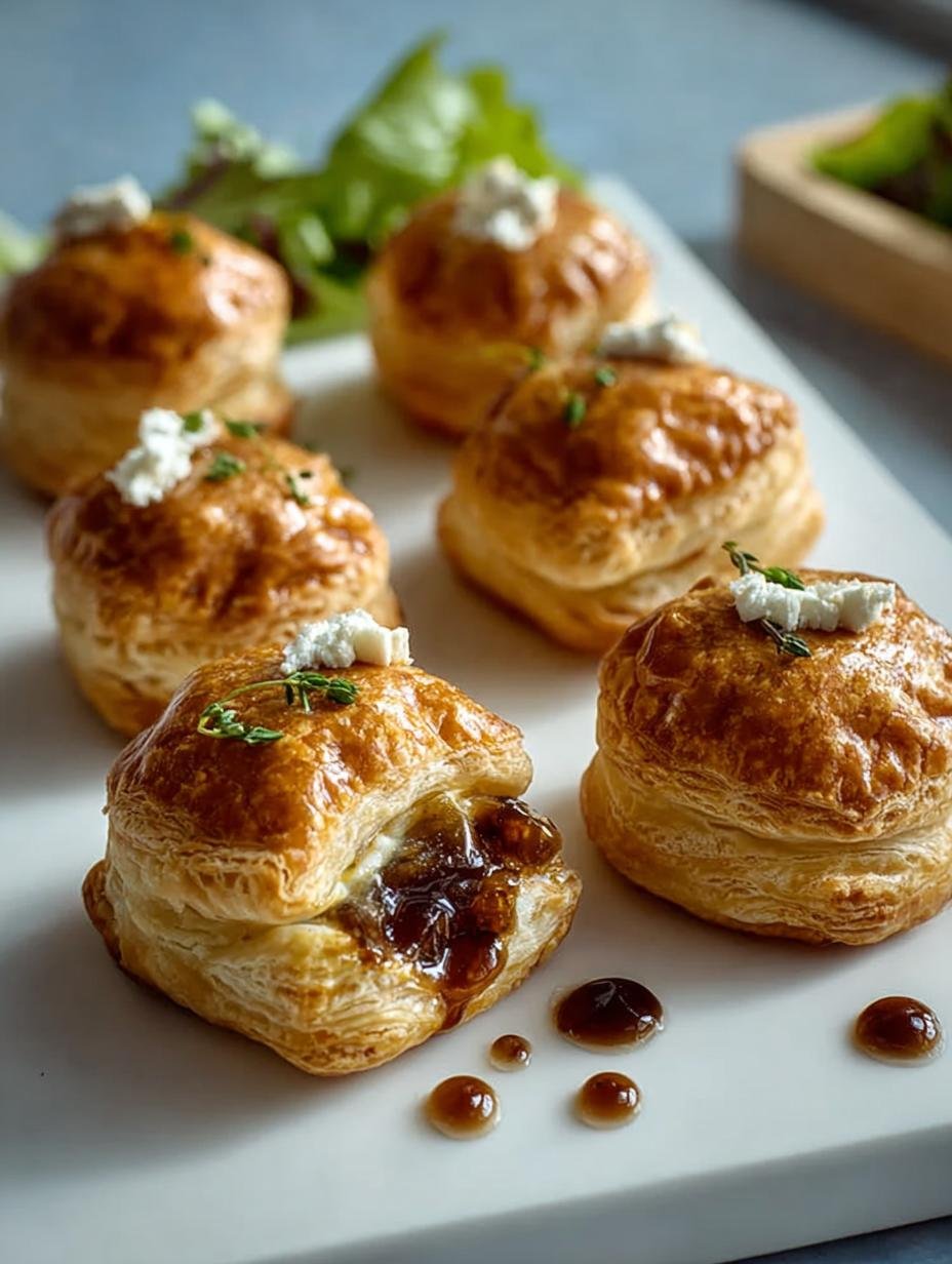 Irresistible Brie Onion Puffs for Effortless Entertaining 2 Irresistible Brie Onion Puffs for Effortless Entertaining - Brie Onion Puffs - main visual representation