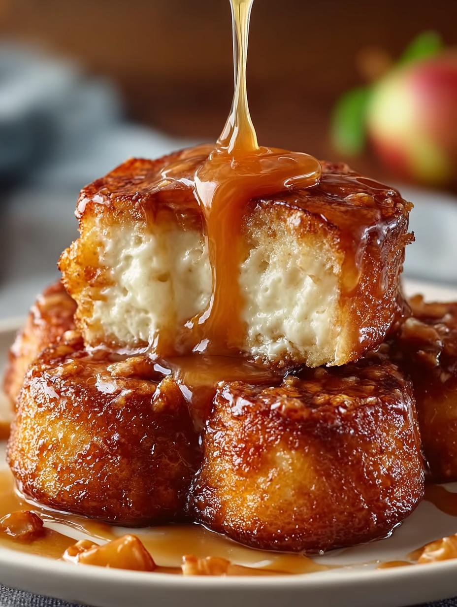 Butterscotch Golden Cinnamon Glazed Apple Fritter Bites - Butterscotch Golden Cinnamon Glazed - additional detail