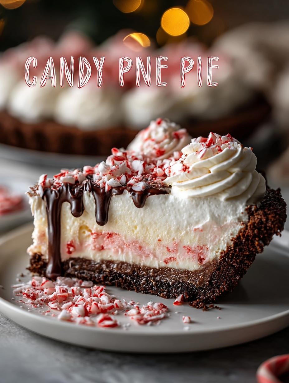 Irresistible Candy Cane Pie for Festive Gatherings 3 Irresistible Candy Cane Pie for Festive Gatherings - Candy Cane Pie - additional detail