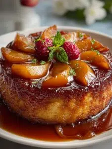 Caramel Apple Upside Down