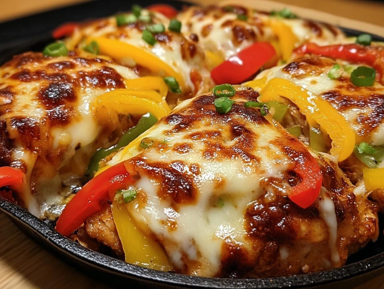 Amazing Cheesy Baked Fajita Chicken Recipe - Cheesy Baked Fajita Chicken - additional detail