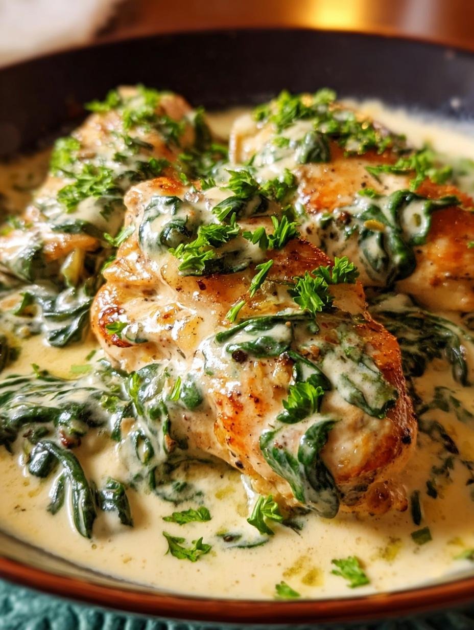 Chicken Florentine: Delicious 1-Hour Creamy Meal 2 Chicken Florentine: Delicious 1-Hour Creamy Meal - Chicken Florentine - main visual representation
