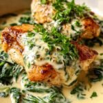 Chicken Florentine: Delicious 1-Hour Creamy Meal 4 Chicken Florentine