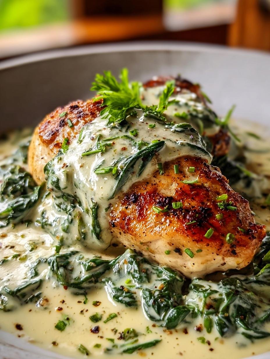 Chicken Florentine: Delicious 1-Hour Creamy Meal 3 Chicken Florentine: Delicious 1-Hour Creamy Meal - Chicken Florentine - additional detail