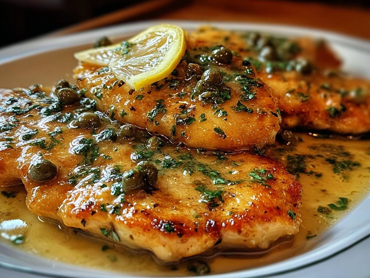Chicken Piccata: 1 Incredible Step to Amazing Flavor 2 Chicken Piccata: 1 Incredible Step to Amazing Flavor - Chicken Piccata Incredible Step - main visual representation