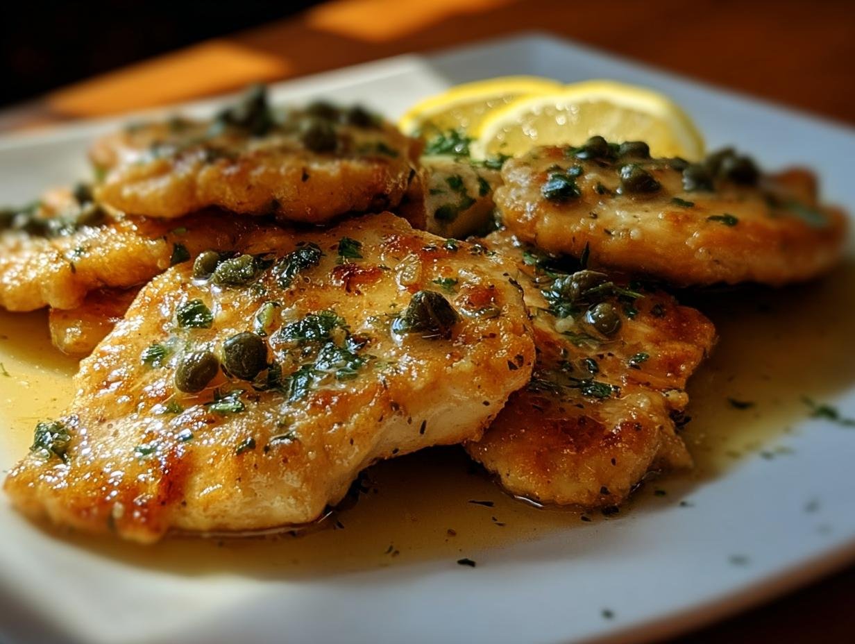 Chicken Piccata: 1 Incredible Step to Amazing Flavor - Chicken Piccata Incredible Step - additional detail