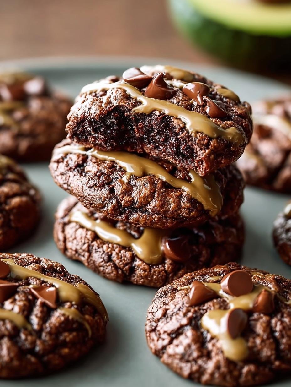 Decadent Chocolate Avocado Cookies You’ll Adore 3 Decadent Chocolate Avocado Cookies You’ll Adore - Chocolate Avocado Cookies - additional detail