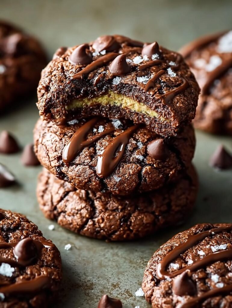 Chocolate Avocado Cookies
