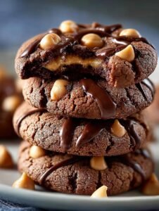 Chocolate Peanut Butter Cookies