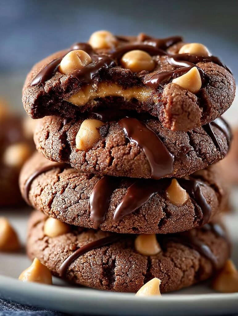 Chocolate Peanut Butter Cookies