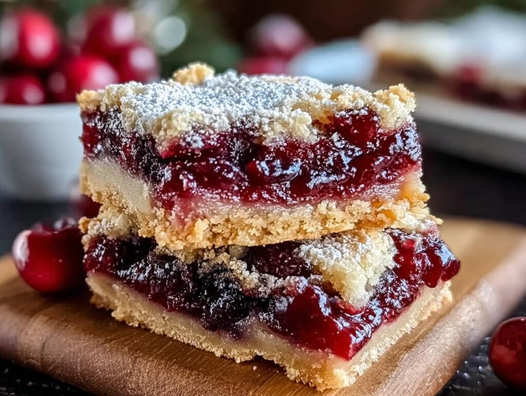 Christmas Cherry Bars