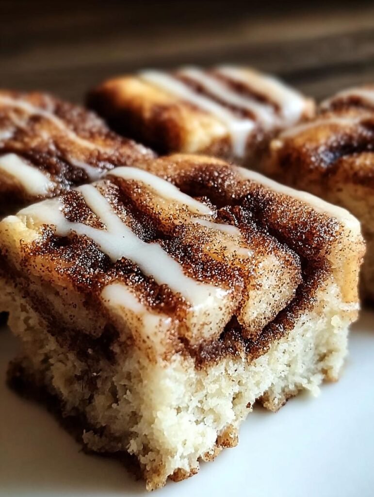 Cinnamon Roll Bliss Bars