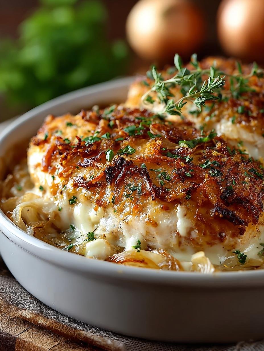Comforting French Onion Chicken: 6 Delicious Variations - Comforting French Onion Chicken - additional detail