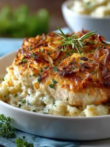 Comforting French Onion Chicken