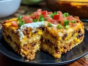 Cornbread Taco Bake