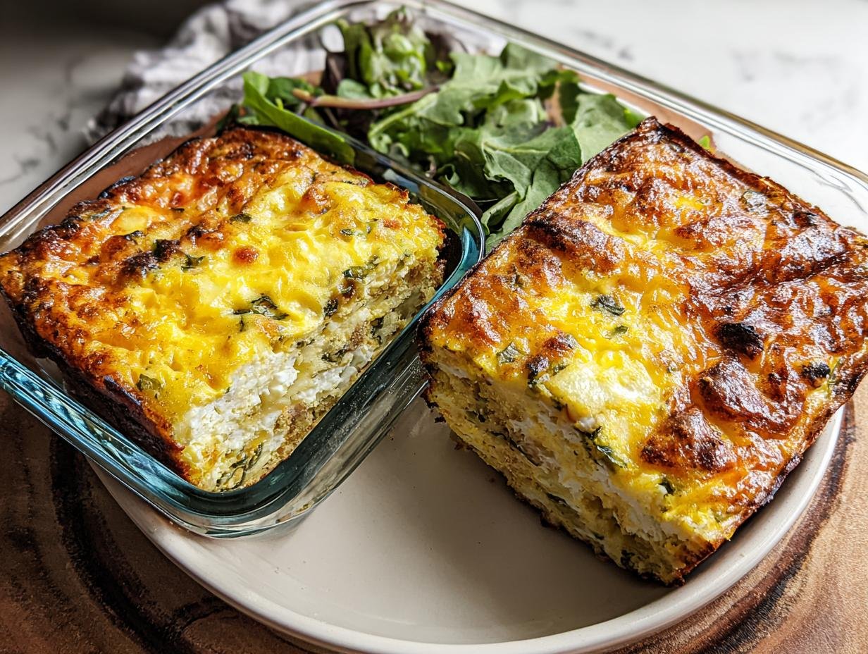 Cottage Cheese Egg Bake: 10 Min Prep Perfection 1 Cottage Cheese Egg Bake