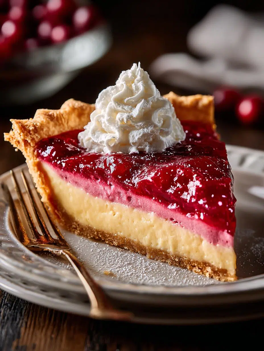 Delicious Cranberry Custard Pie Recipe for Everyone - Cranberry Custard Pie - main visual representation