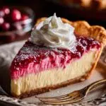 Cranberry Custard Pie