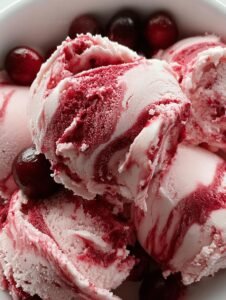 Cranberry Ice Cream