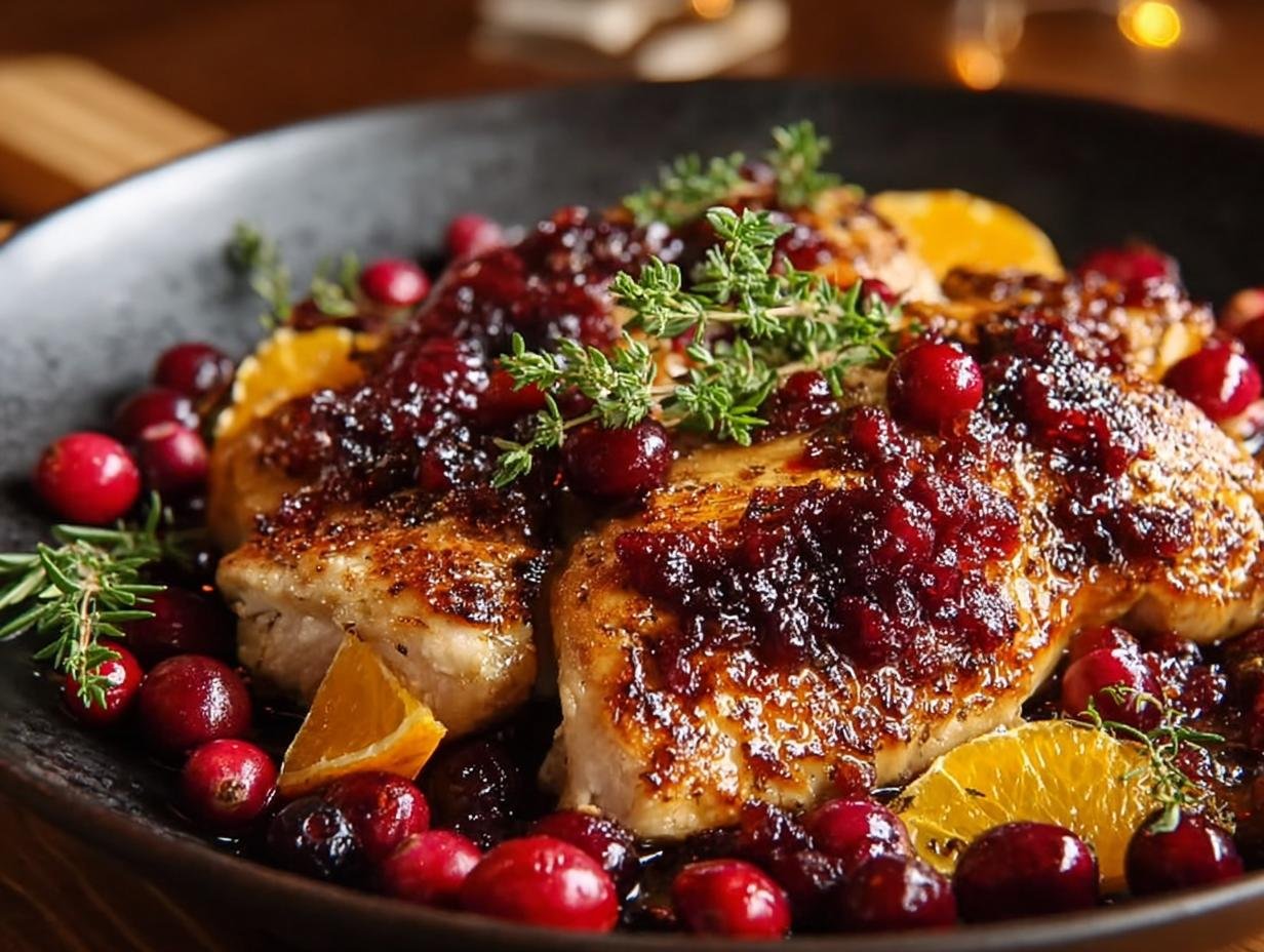 Incredible Cranberry Orange Chicken: 4 Steps - Cranberry Orange Chicken Incredible - additional detail