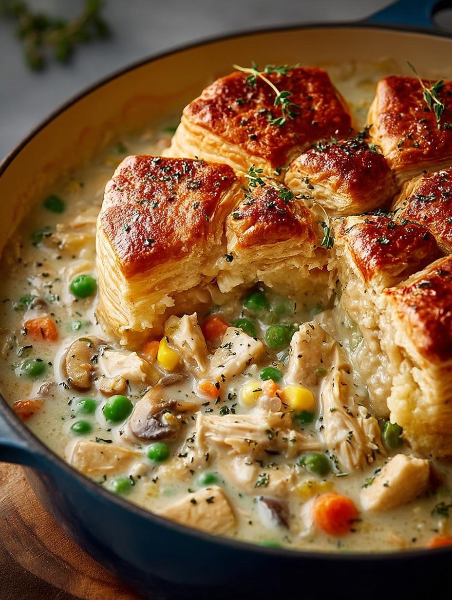 Delicious Creamy Chicken Pot Pie for Cozy Nights 1 Creamy Chicken Pot Pie