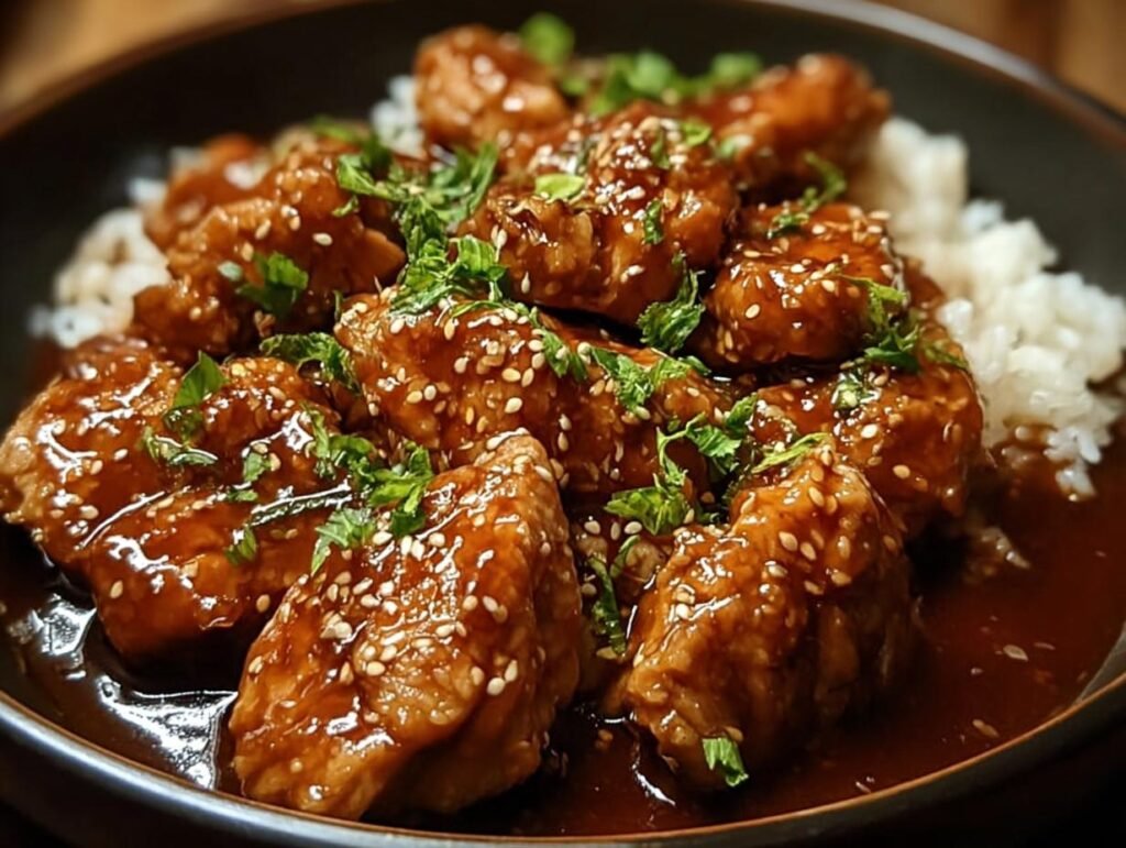 Crockpot Honey Garlic Chicken