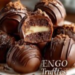 Dark Chocolate Eggnog Truffles