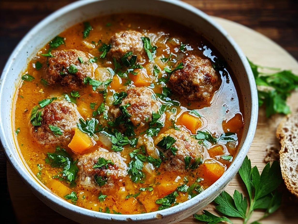 Fall Crockpot Meatball Soup: Cozy Comfort Bowl 3 Fall Crockpot Meatball Soup: Cozy Comfort Bowl - Fall Crockpot Meatball Soup - additional detail