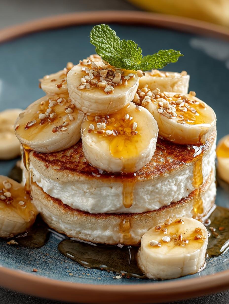 Fluffy Banana Cottage Cheese Pancakes: A Healthy Delight 3 Fluffy Banana Cottage Cheese Pancakes: A Healthy Delight - Fluffy Banana Cottage Cheese - additional detail