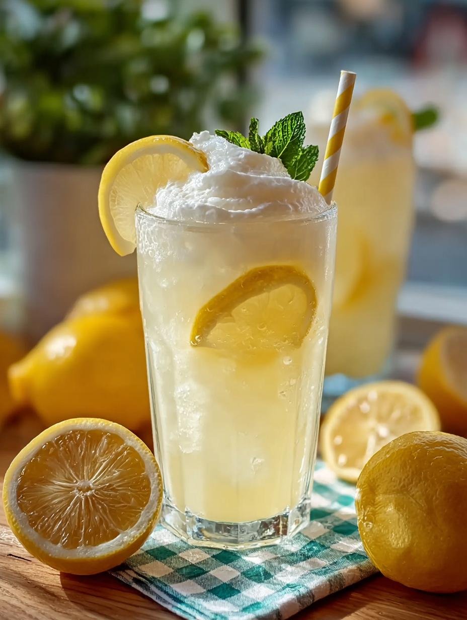 5-Minute Frosted Lemonade: A Creamy Summer Treat 3 5-Minute Frosted Lemonade: A Creamy Summer Treat - Frosted Lemonade - additional detail