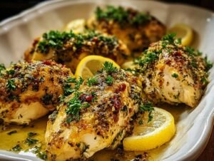 Garlic Butter Baked Chicken