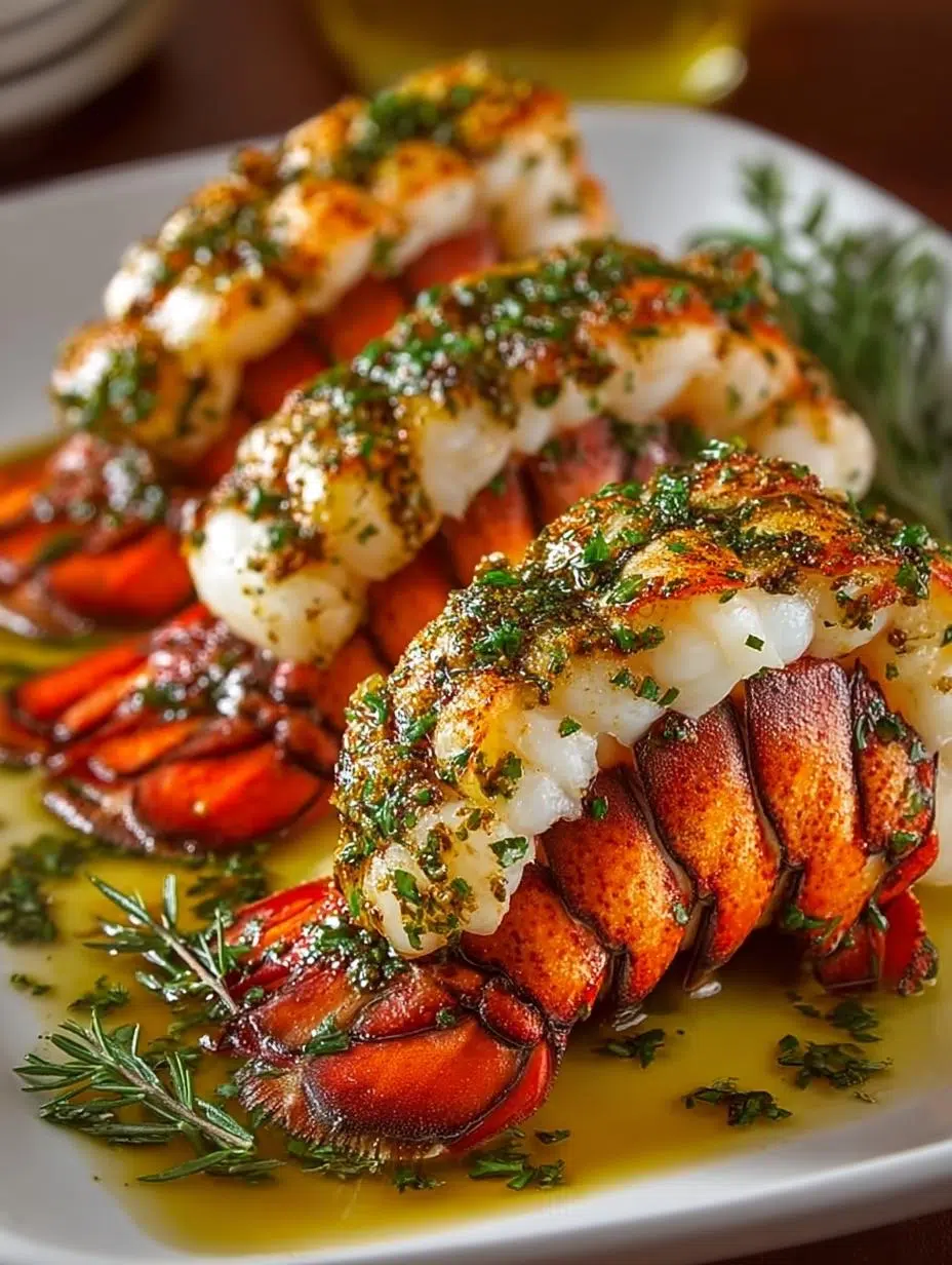 Garlic Herb Lobster Tails: 5-Star Seafood Delight - Garlic Herb Lobster Tails - main visual representation
