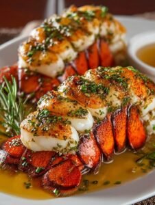 Garlic Herb Lobster Tails