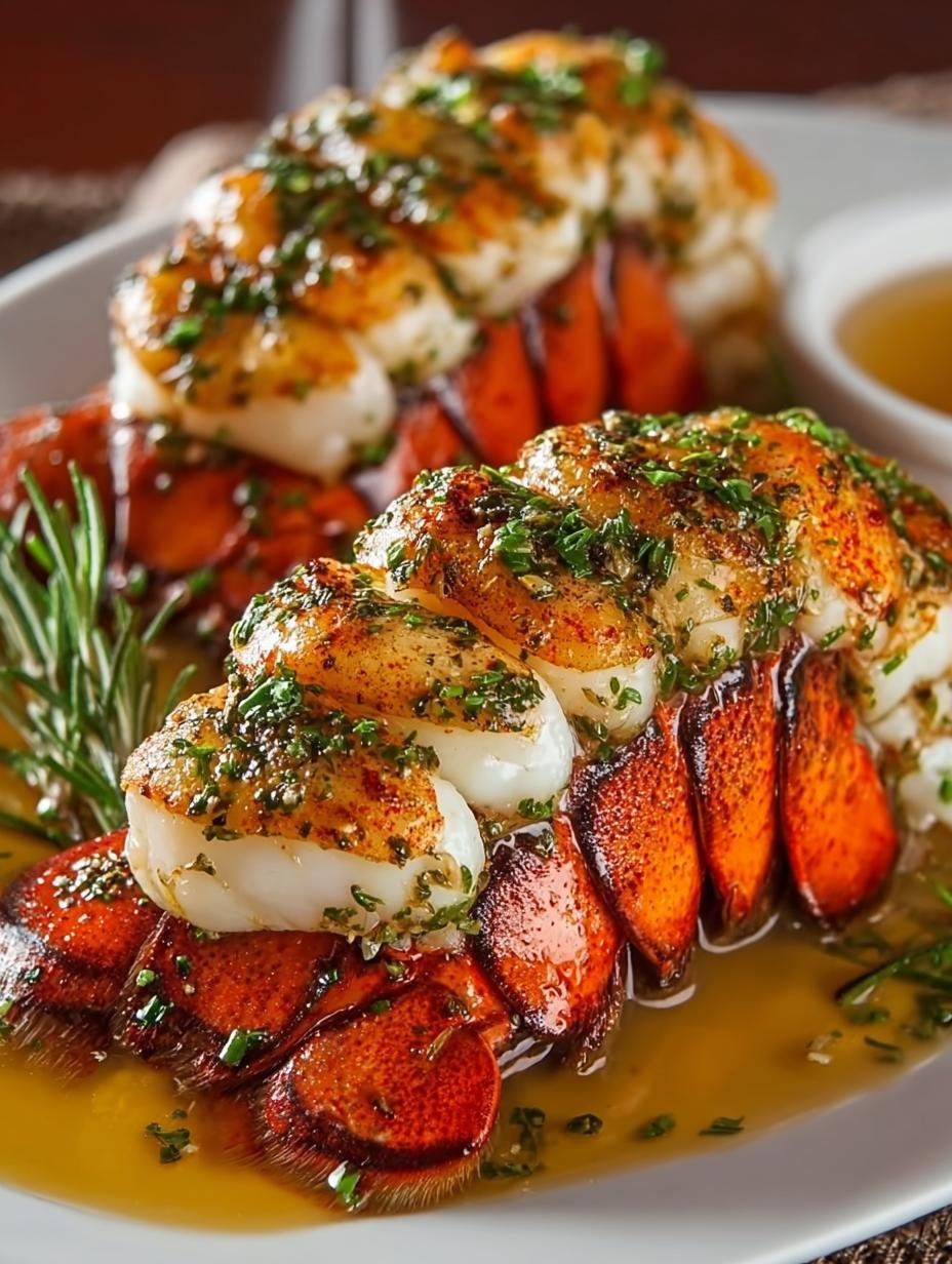 Garlic Herb Lobster Tails: 5-Star Seafood Delight 1 Garlic Herb Lobster Tails