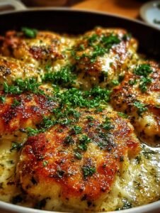 Garlic Parmesan Chicken Bake