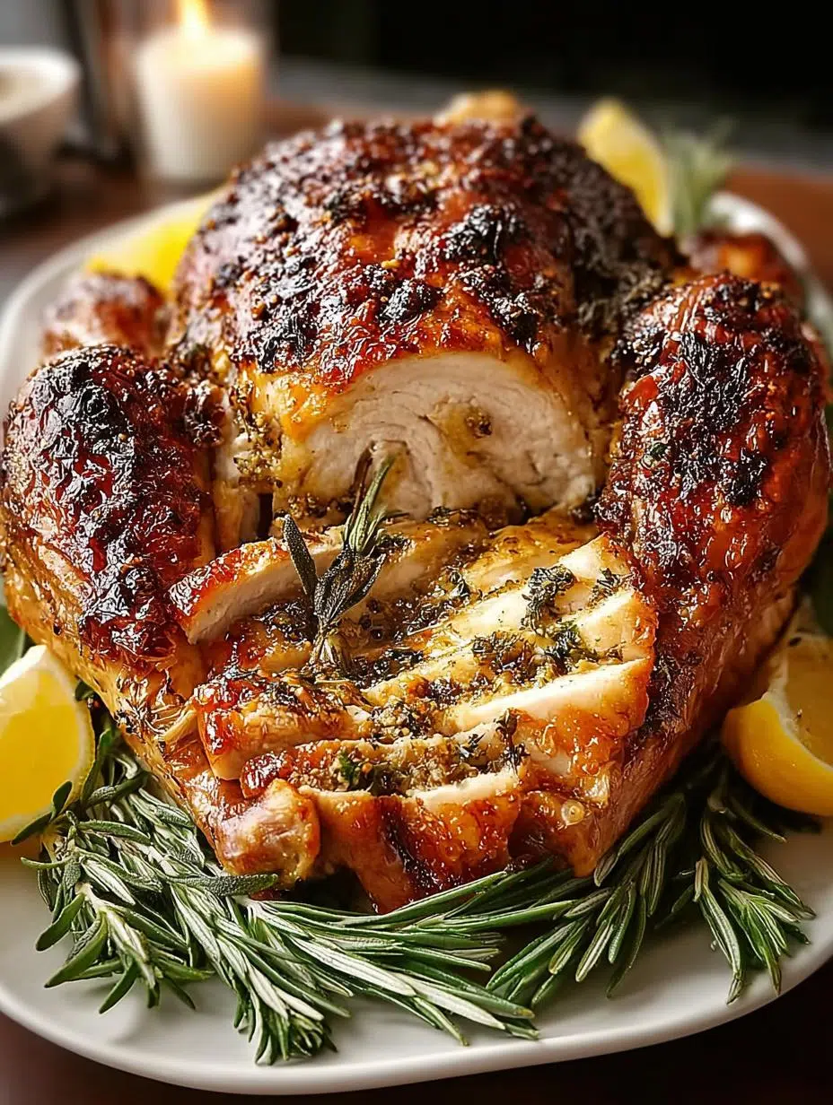 Garlic Thanksgiving Turkey