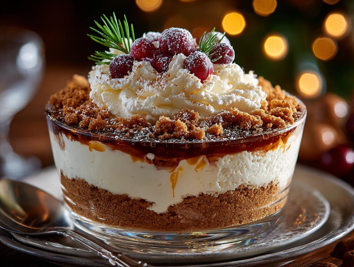 Delicious Gingerbread Cheesecake Parfaits for Christmas 2 Delicious Gingerbread Cheesecake Parfaits for Christmas - Gingerbread Cheesecake Parfaits - main visual representation