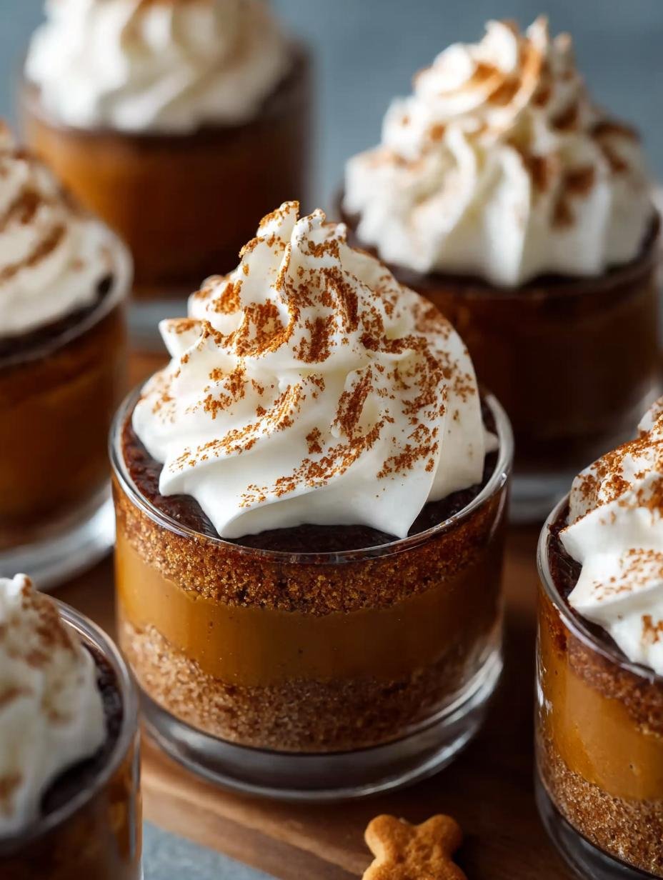 Gingerbread Pudding Cups: 6 Delightful Servings for Christmas - Gingerbread Pudding Cups - main visual representation