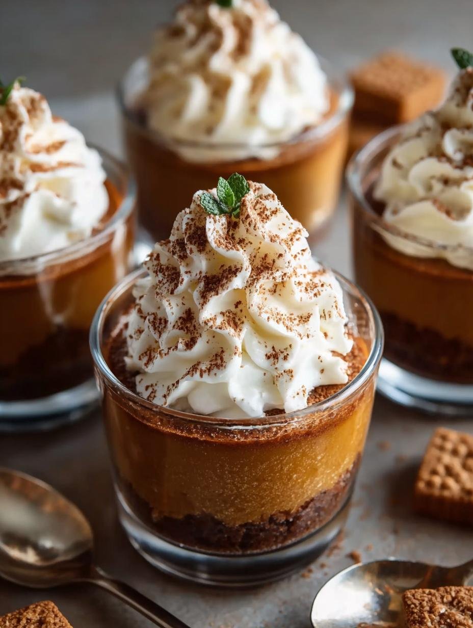 Gingerbread Pudding Cups: 6 Delightful Servings for Christmas - Gingerbread Pudding Cups - additional detail