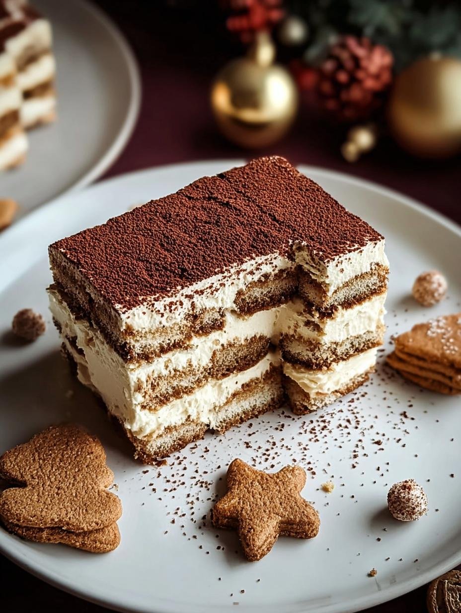 Amazing Gingerbread Tiramisu: 1 Dreamy Bite 2 Amazing Gingerbread Tiramisu: 1 Dreamy Bite - Gingerbread Tiramisu - main visual representation