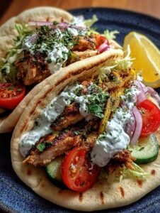 Greek Chicken Gyros Incredible