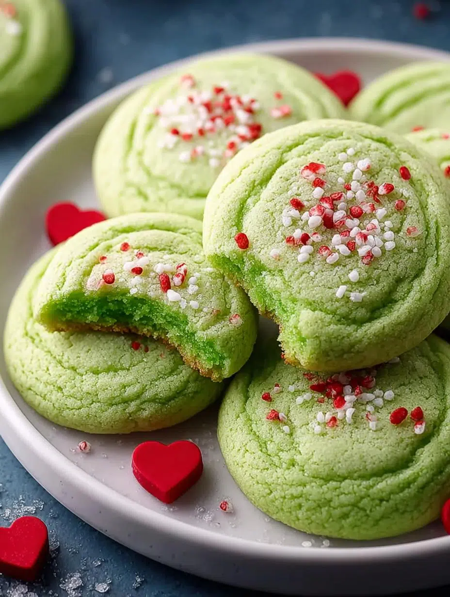 Grinch Sugar Cookies