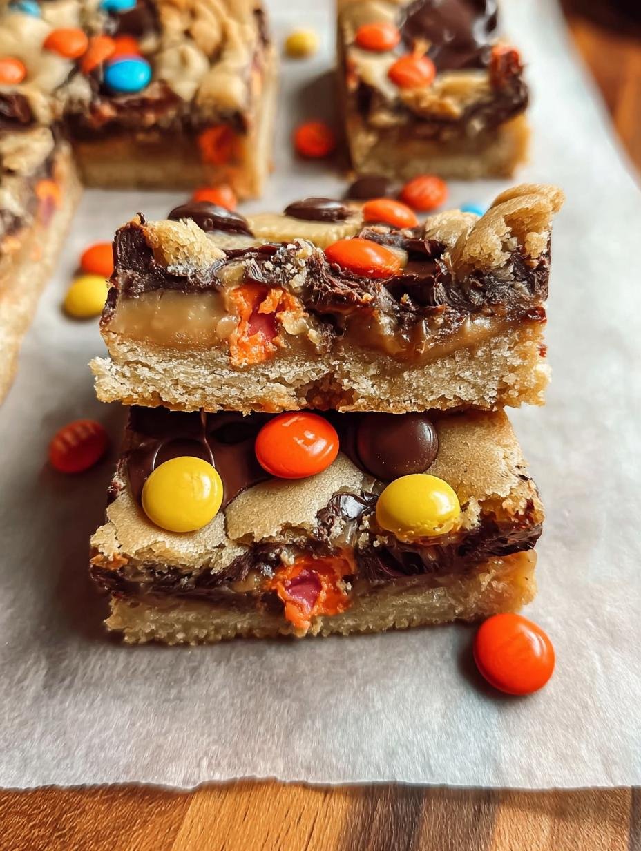 Halloween Candy Cookie Bars: Irresistible Treat - Halloween Candy Cookie Bars - main visual representation