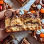 Halloween Candy Cookie Bars
