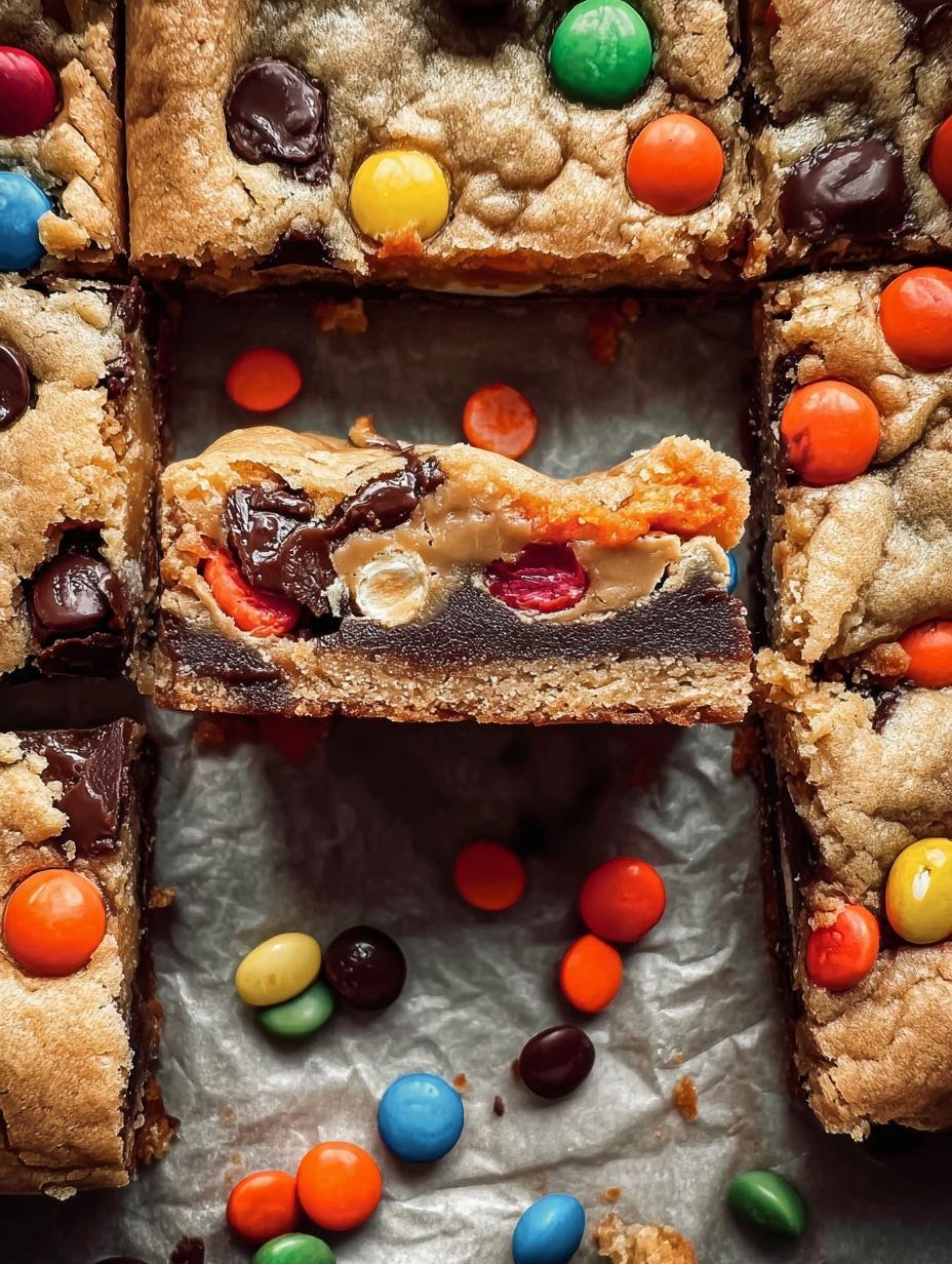 Halloween Candy Cookie Bars: Irresistible Treat - Halloween Candy Cookie Bars - additional detail