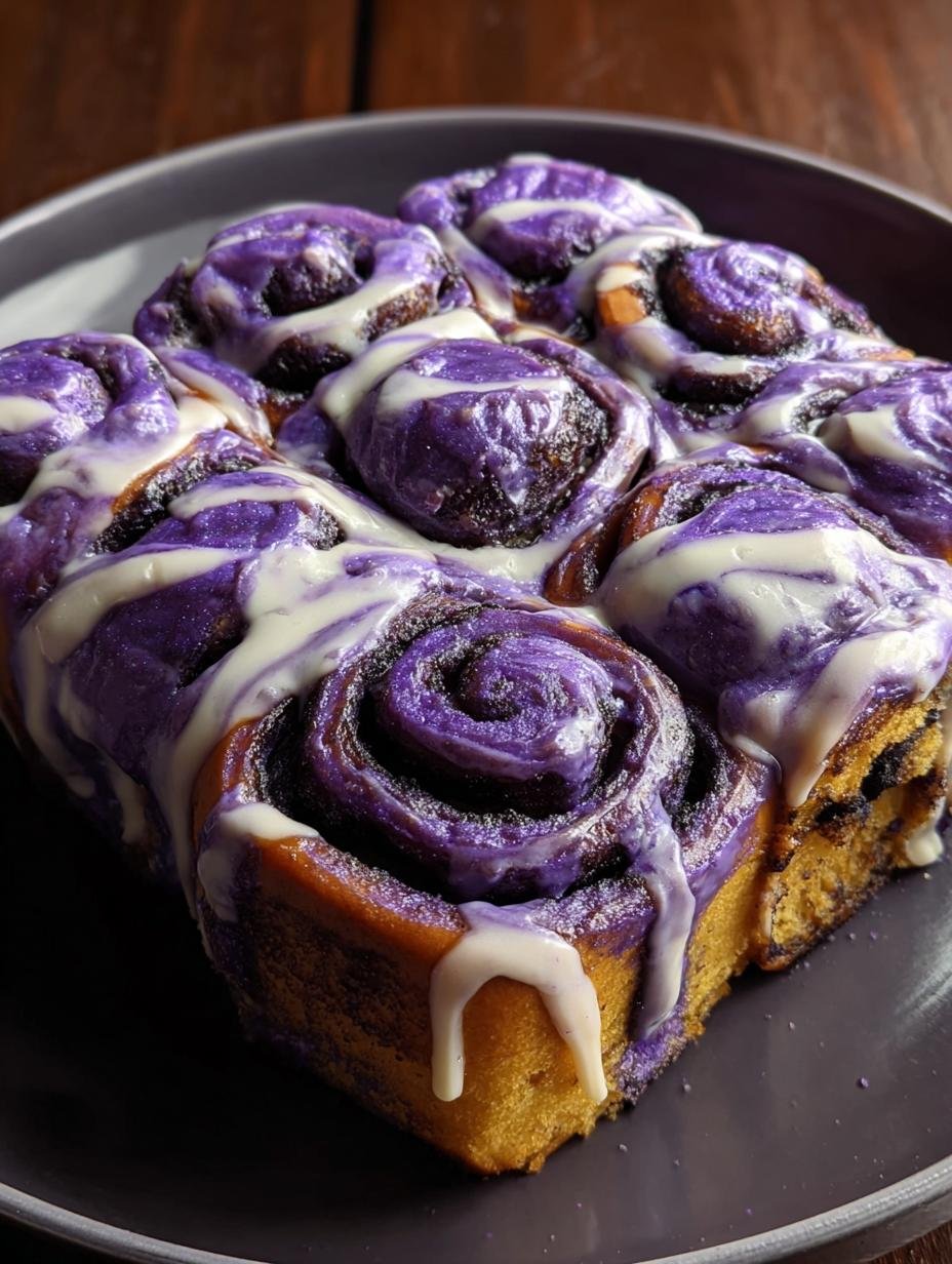 Halloween Cinnamon Rolls