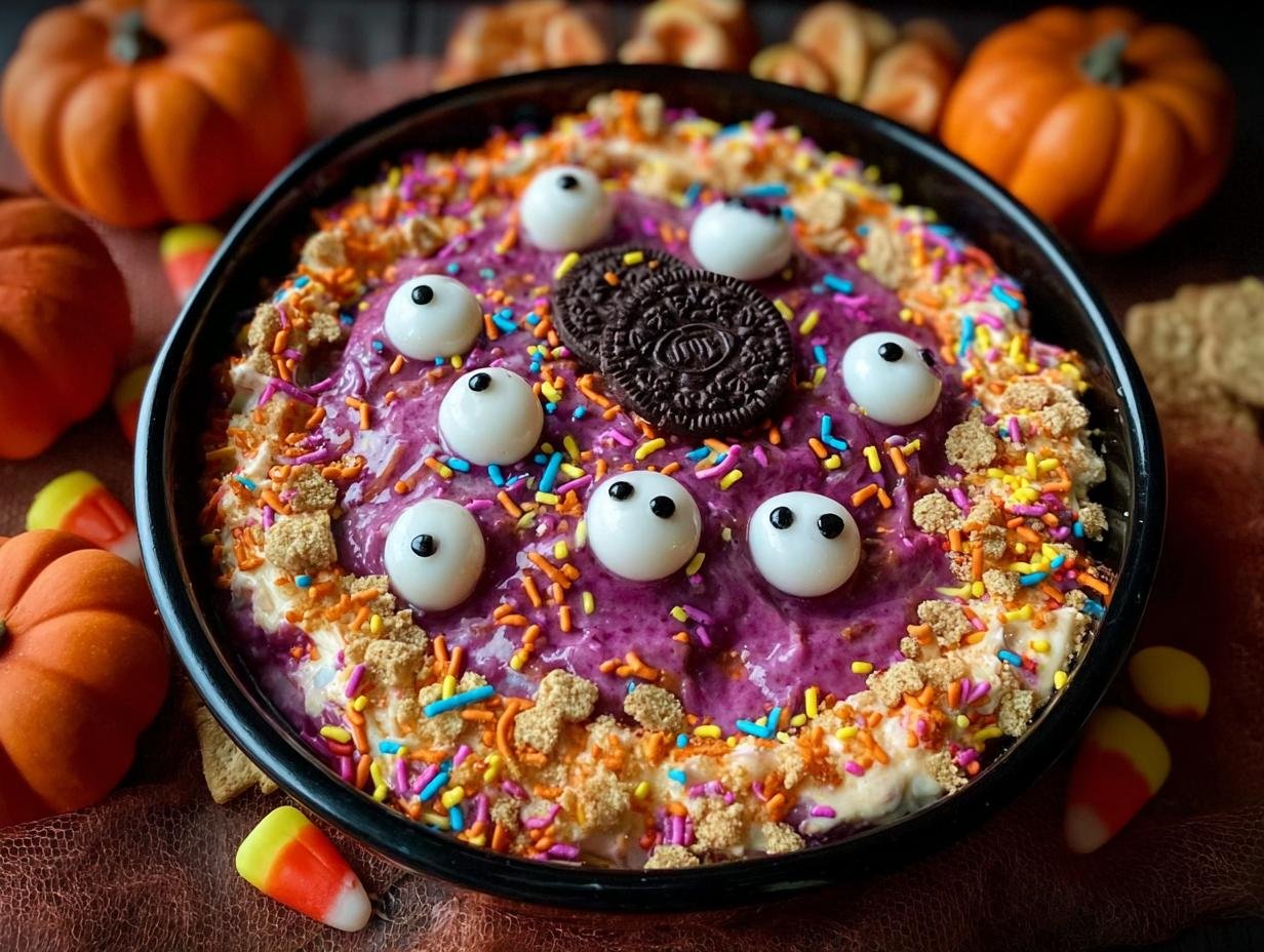 Spooky Halloween Dunkaroo Dip: 5 Minutes to Magic - Halloween Dunkaroo Dip - main visual representation